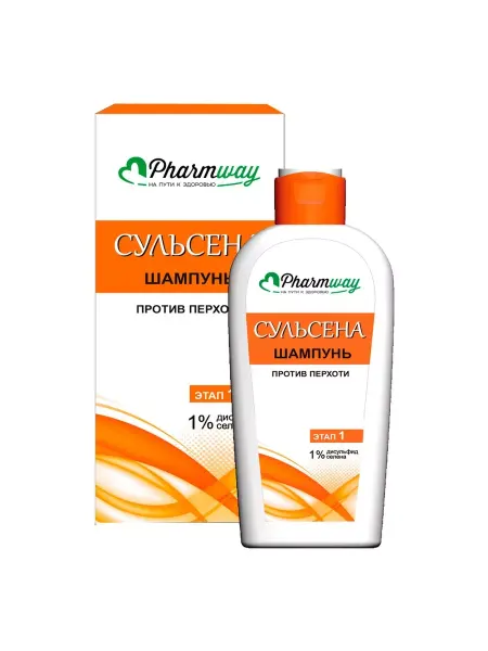 Витэкс Шампунь для волос против перхоти Pharmway Сульсена