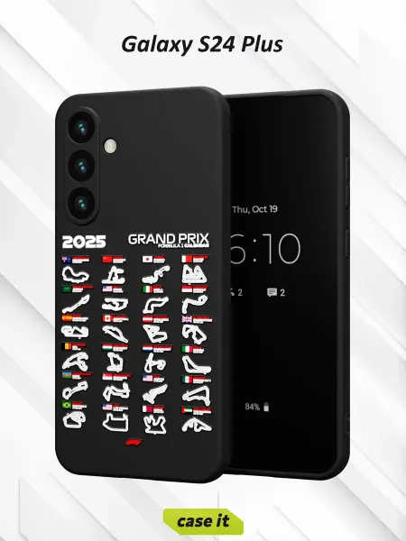 Case it Чехол на Samsung S24 Plus с принтом Формула 1