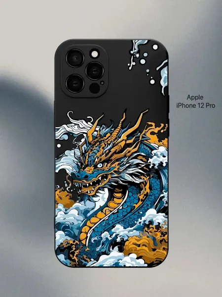 PANCASE Чехол на iPhone 12 Pro с драконом