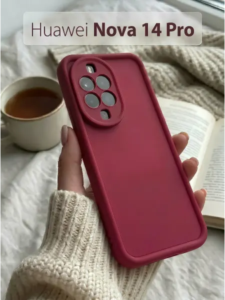 РИНОФОН Ударопрочный чехол на Huawei Nova 14 Pro с высокими бортами