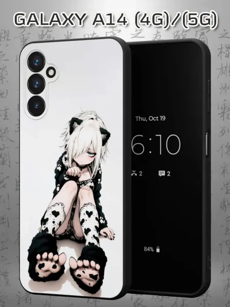 Case it Чехол на Samsung A14 4G 5G с принтом Аниме демон