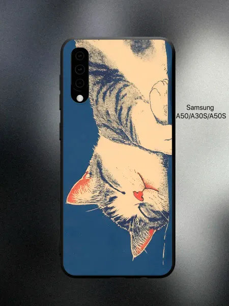 ABX-case Чехол на Samsung A50 с котиком