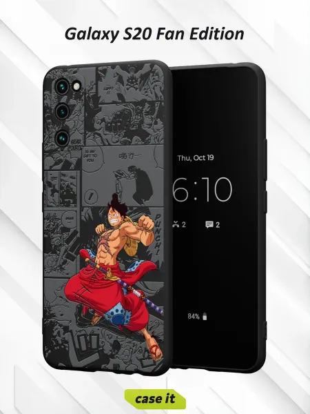 Case it Чехол на Samsung S20 FEс принтом Луффи