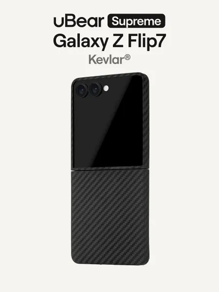 UBear Чехол на Samsung Galaxy Z Flip7 Supreme Kevlar Case, MagSafe