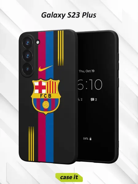 Case it Чехол на Samsung S23 Plus с принтом Барселона