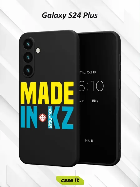 Case it Чехол на Samsung S24 Plus с принтом Казахстан