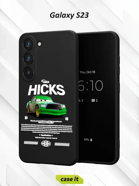 Case it Чехол на Samsung S23 с принтом Тачки