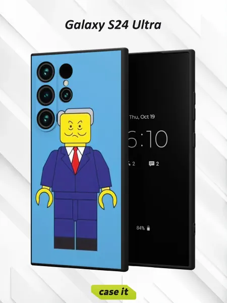 Case it Чехол на Samsung S24 Ultraс принтом Лего
