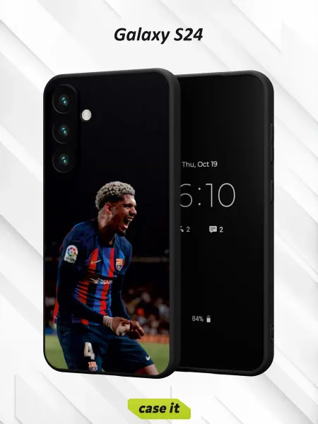 Case it Чехол на Samsung S24 с принтом Рональд Араухо