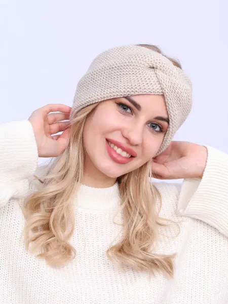 Olimp_Knit Повязка на голову и уши спортивная