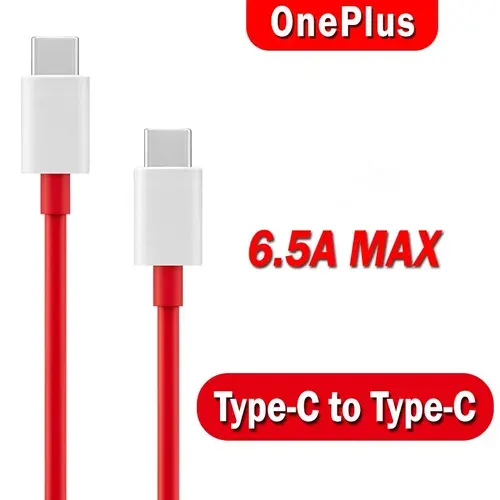 Кабель OnePlus 6.5A Type-C to Type-C Warp Charge (D307) 1м