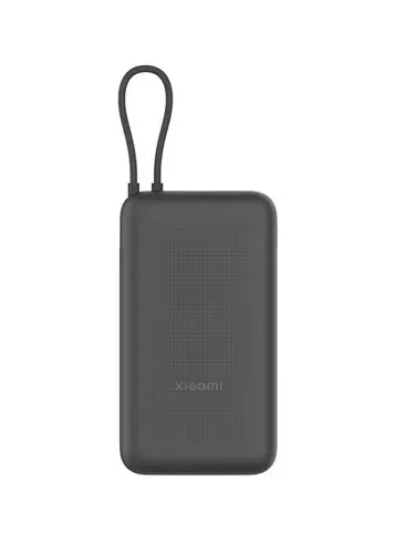 Xiaomi BHR9740GL 20000 mah Внешний аккумулятор, темно-серый, Integrated Cable
