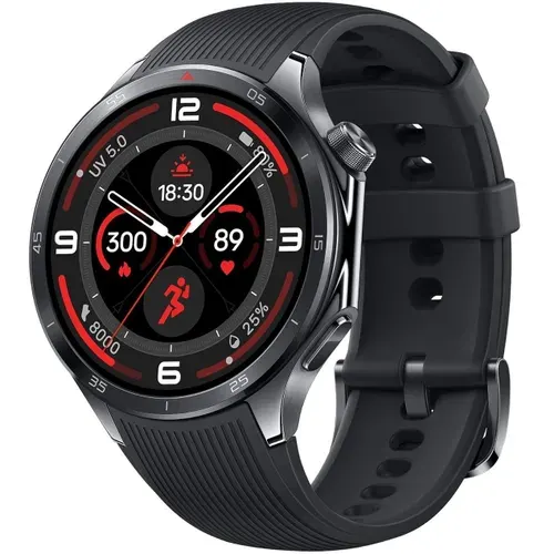 Умные часы OnePlus Watch 3 46 мм (2025, OPWWE251) Черный Obsidian Titanium