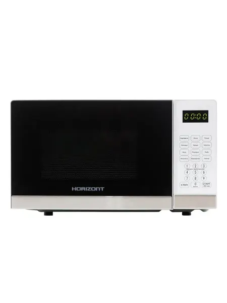 Horizont Микроволновая печь HSD202W, 700Вт, 20л, сенсорная