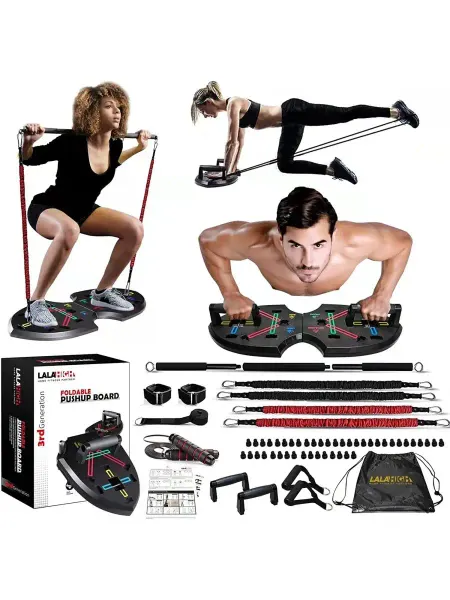 Многофункциональный фитнес тренажер LALAHIGH Push Up Board
