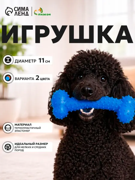 Пижон Игрушка жевательная резиновая Любимое лакомство для собак
