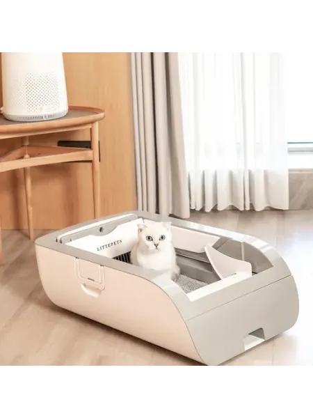 Умный самоочищающийся лоток для кошек