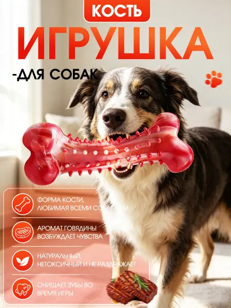 Игрушка для собак кость