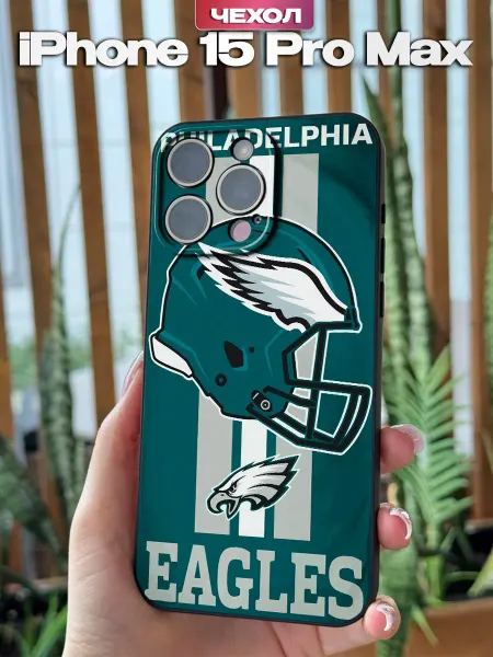 PBl store Чехол на Apple Iphone 15 Pro Max Регби Eagles