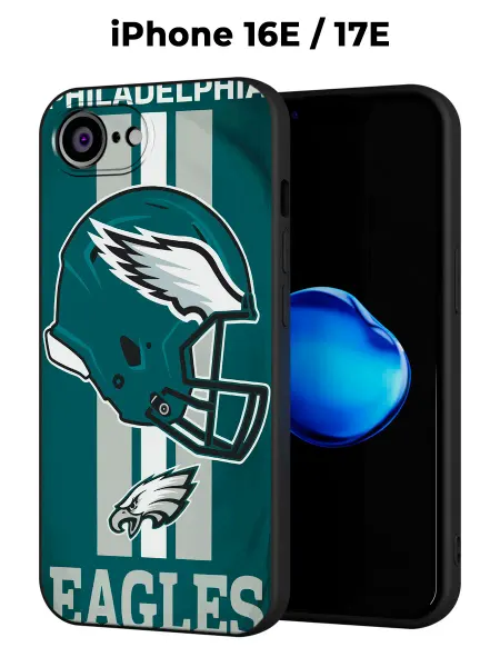 PBl store Чехол на Apple iPhone 16e 17e Регби Eagles