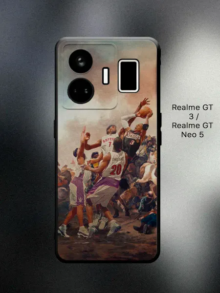 ANP Case Чехол на Realme GT 3 баскетбол