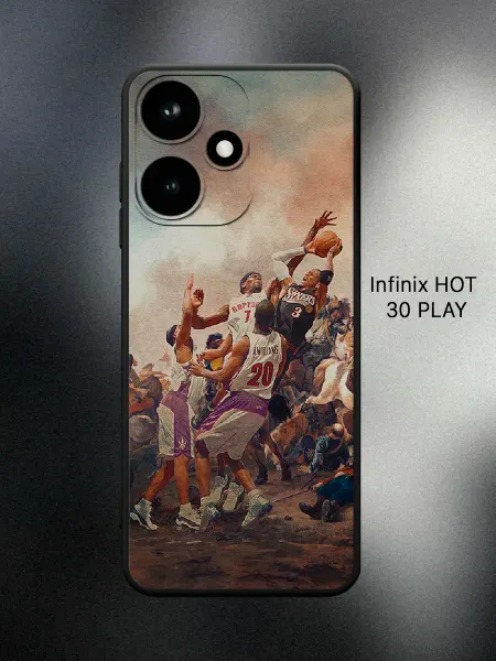 ANP Case Чехол на Infinix HOT 30 PLAY баскетбол