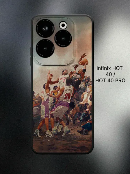 ANP Case Чехол на Infinix HOT 40 баскетбол
