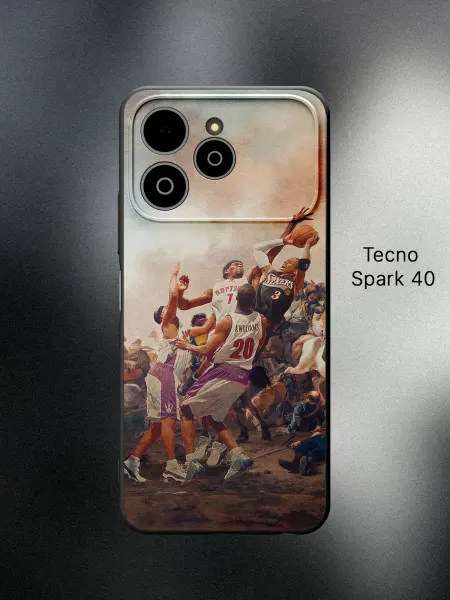 ANP Case Чехол на Tecno Spark 40 баскетбол