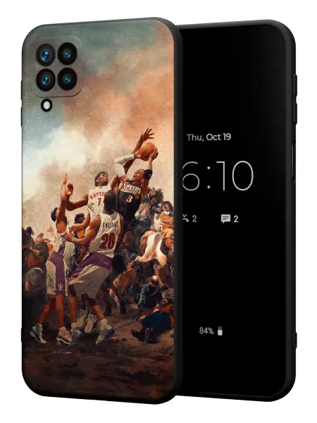 PBl store Чехол на Samsung A22 4G принт Баскетбол