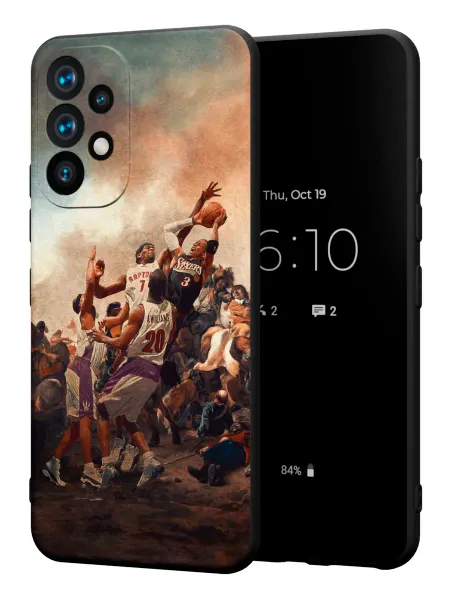PBl store Чехол на Samsung A53 5G принт Баскетбол