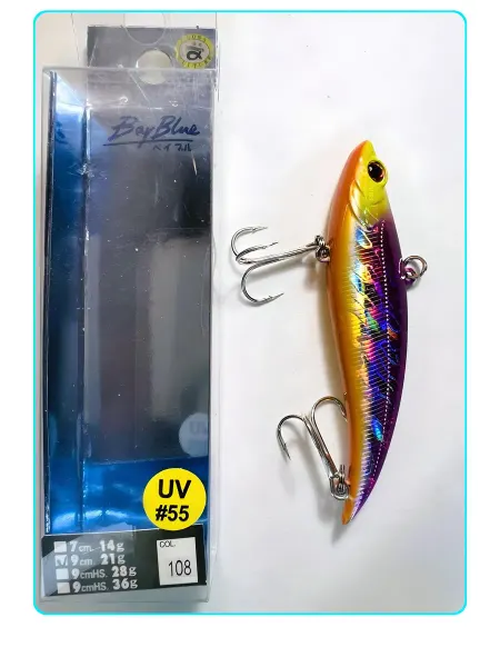 ProfFish Раттлин-VIB Bay Blue Grows Culture 90мм 28гр
