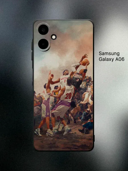 ANP Case Чехол на Samsung Galaxy A06 баскетбол