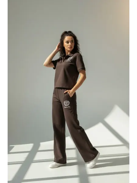 Llaelas lux Спортивный костюм летний с брюками спорт-шик без начеса