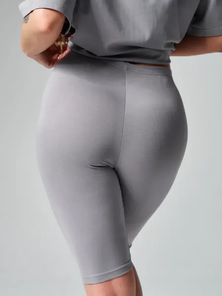 PIVOVAROFF WEAR Велосипедки на высокой талии хлопок