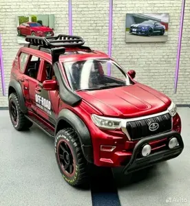 Машинка металлическая Toyota Машинка Металл Toyota Land Cruiser Prado OFF ROAD 1 24