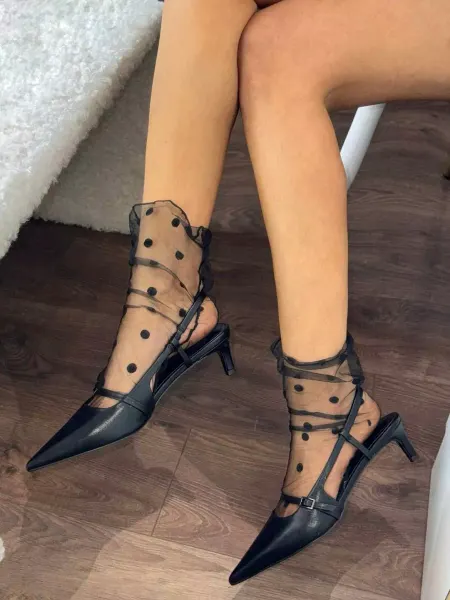 Alessandra Maddoni Туфли мюли на каблуке