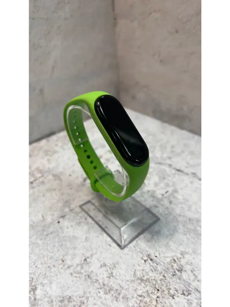Силиконовый ремешок Mi Band 5 6 7 Салатовый