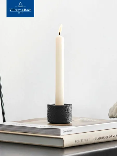 Villeroy & Boch Подсвечник 6,5 см, Manufacture Rock Home, Премиум-Фарфор