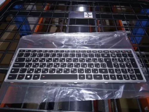 Клавиатура для Ноутбука Lenovo LenovoZ510 раскладка - болгарская, серая (25213750)