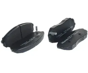 MANDO Колодки тормозные дисковые перед, MBF015587