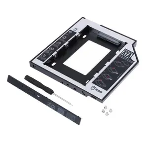 Салазки Caddy Optibay 9.5 мм для второго жёсткого диска SSD HDD вместо CD DVD привода ноутбука, переходник корпус