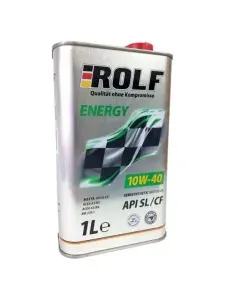 ROLF ENERGY 10W-40 Масло моторное, Полусинтетическое, 5 л