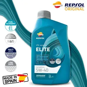 Repsol ELITE COMPETICION API SN CF, ACEA A3 B3-B4 5W-40 Масл