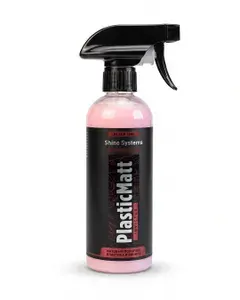 Shine Systems Матовый полироль для пластика SSBL317 BL PlasticMatt,400мл