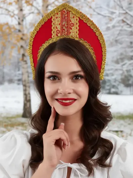 БлагоДар Кокошник русский народный на праздник
