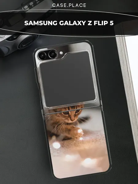 Case Place Чехол на Samsung Z Flip 5 кот