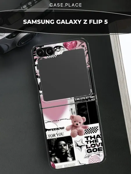 Case Place Чехол на Samsung Z Flip 5 y2k