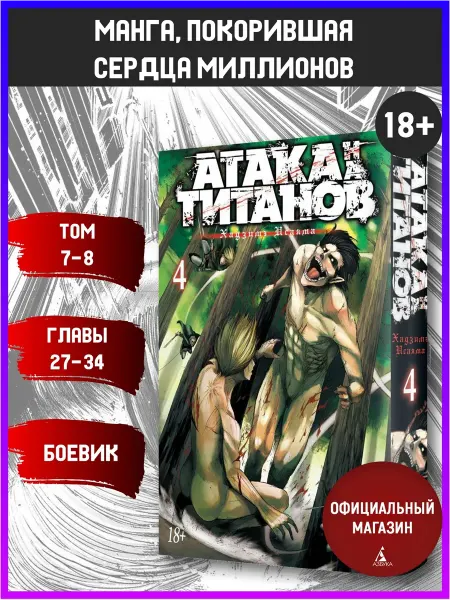 Азбука Атака на титанов. Книга 4