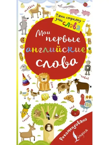 АСТ Мои первые английские слова. Волшебная книга