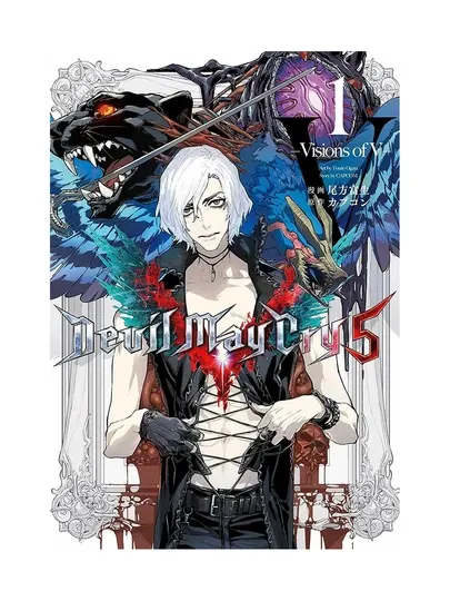 Манга Devil May Cry 5, книга А5, комикс по игре, на русском, DMC 5, мягкая обложка